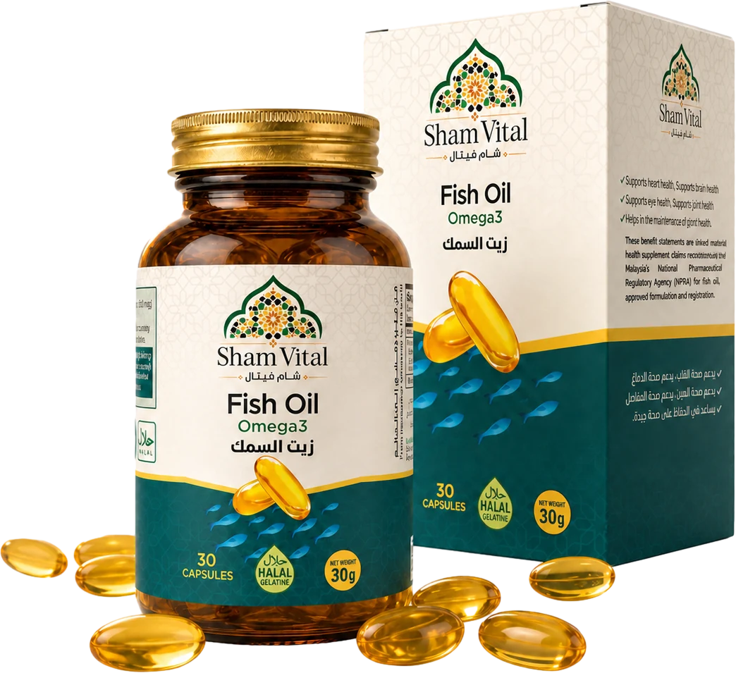 Fish Oil Omega-3 Capsules